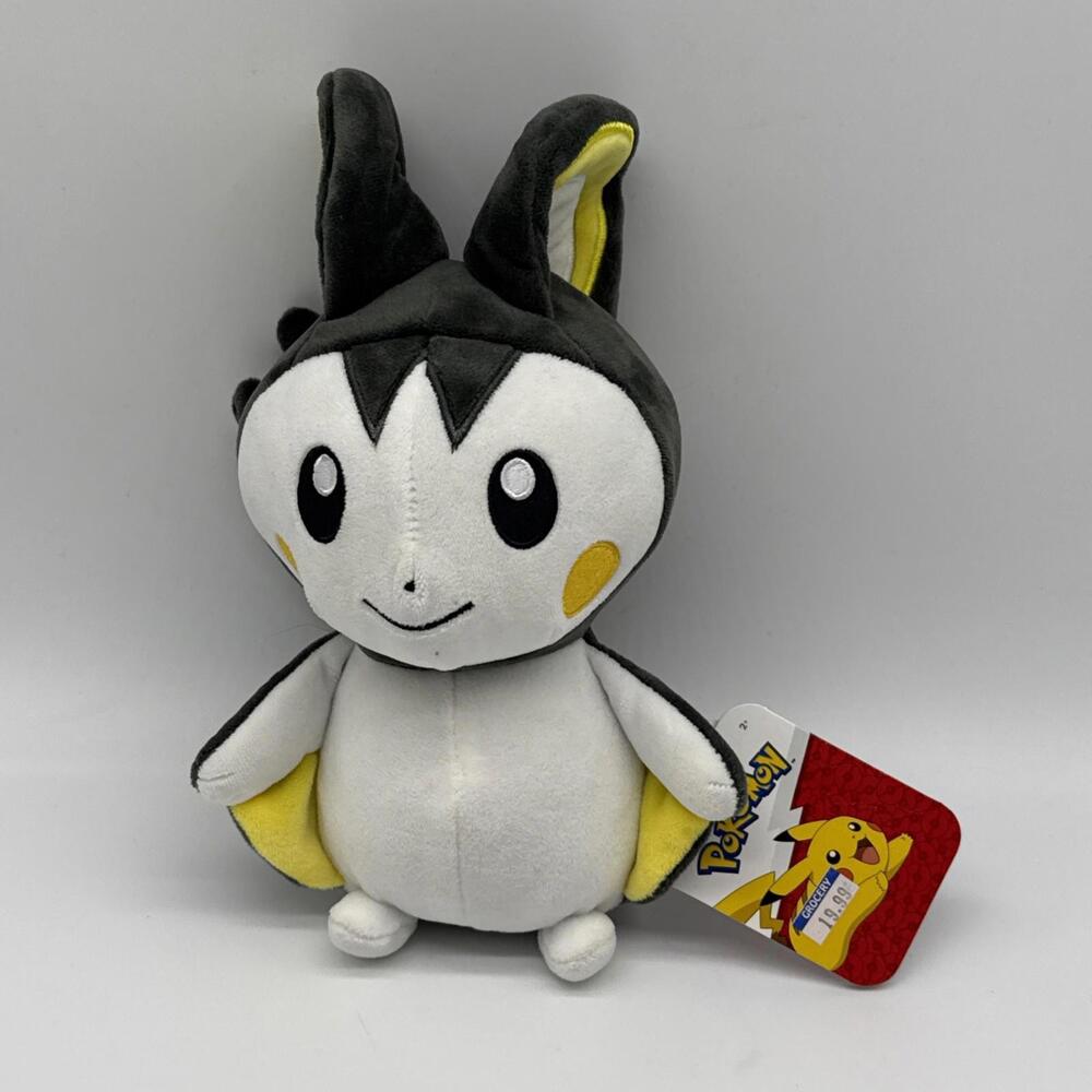 Jazwares Pokémon Emolga 9" Plush Toy 2023 Nintendo Game Freak NWT